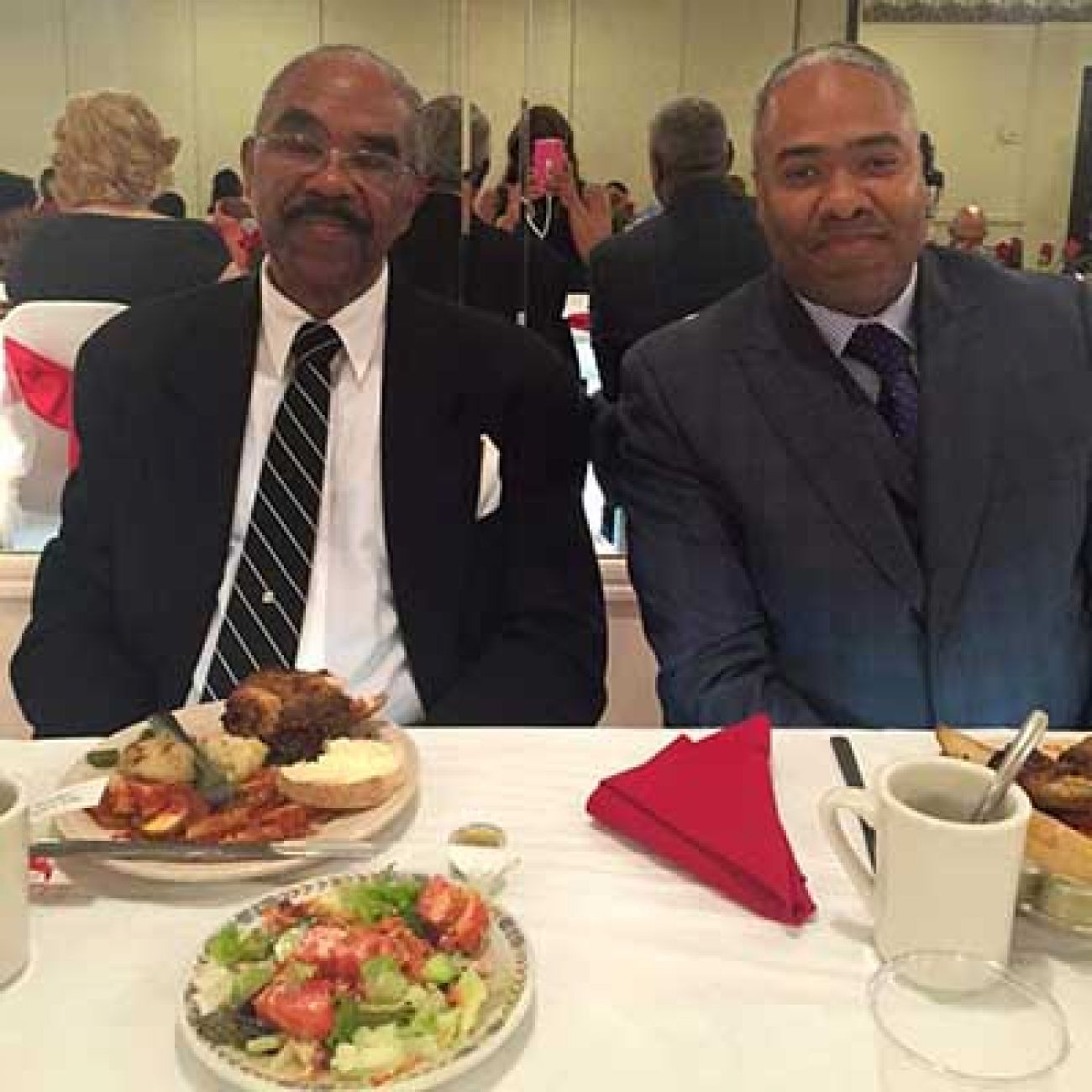 Walter Epps, and his father, Walter Lattner