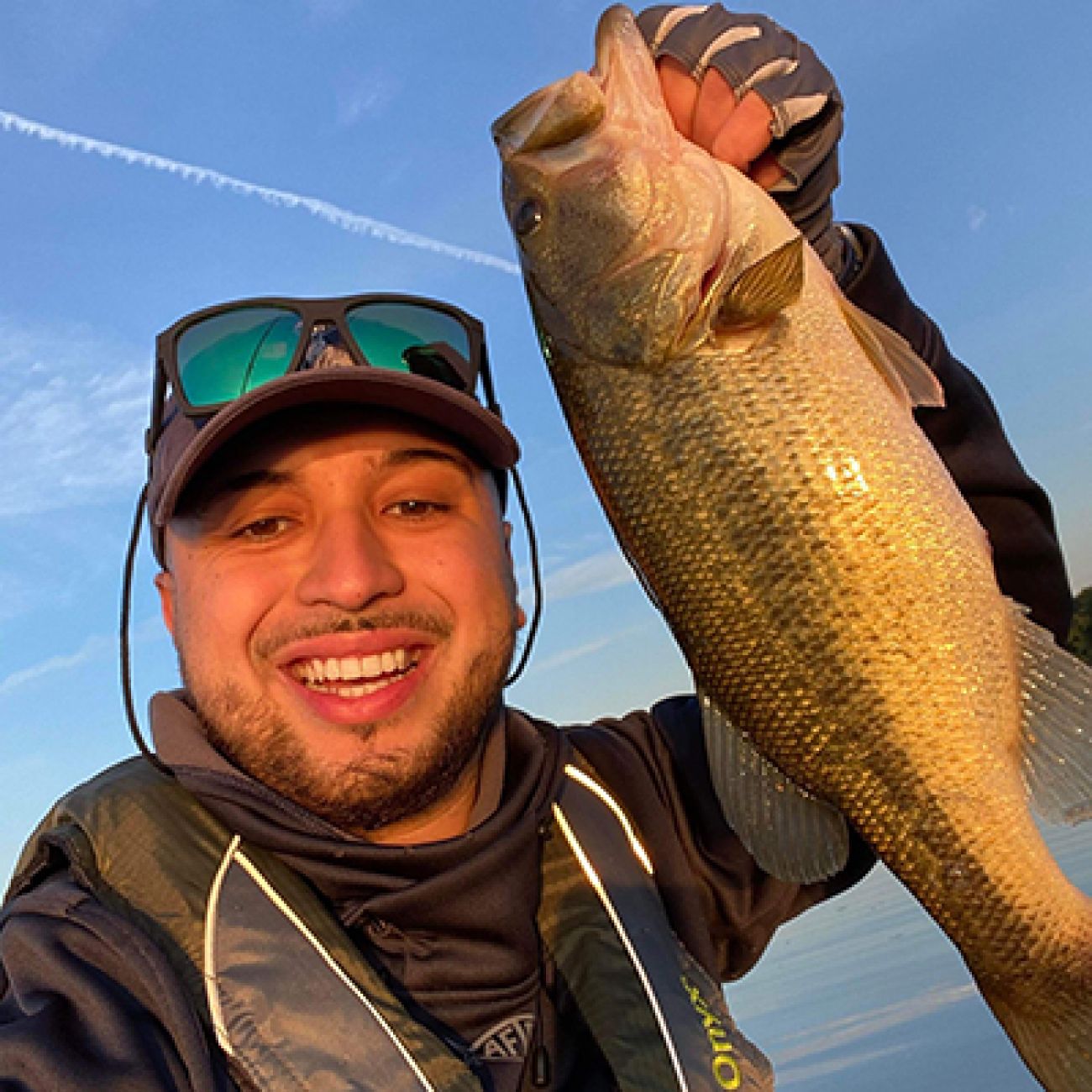 man holding fish