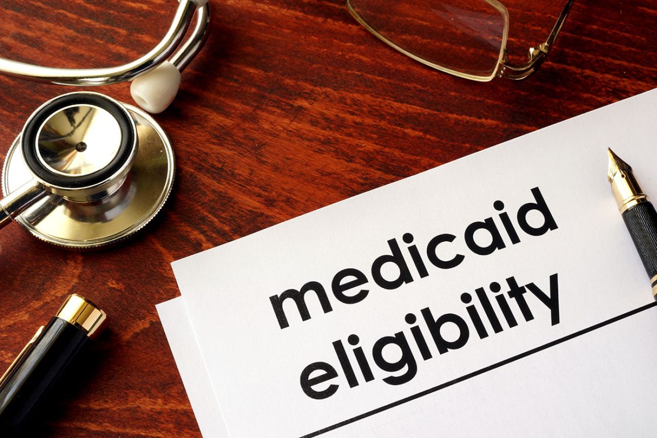 medicaid eligibility on piece of paper