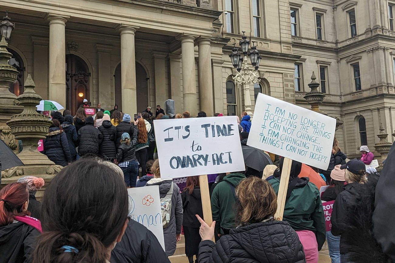 abortion rights rally