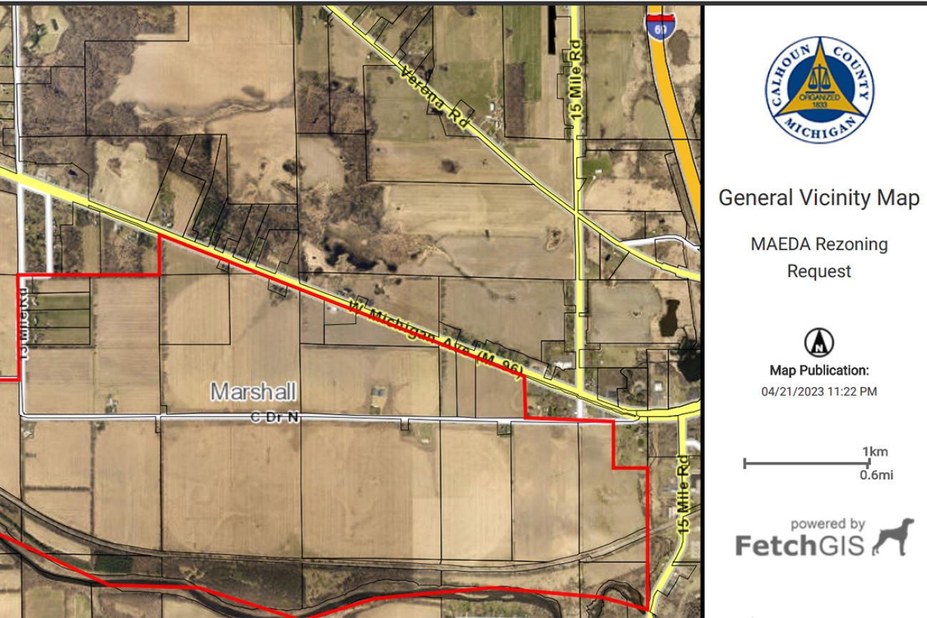 marshall rezone map