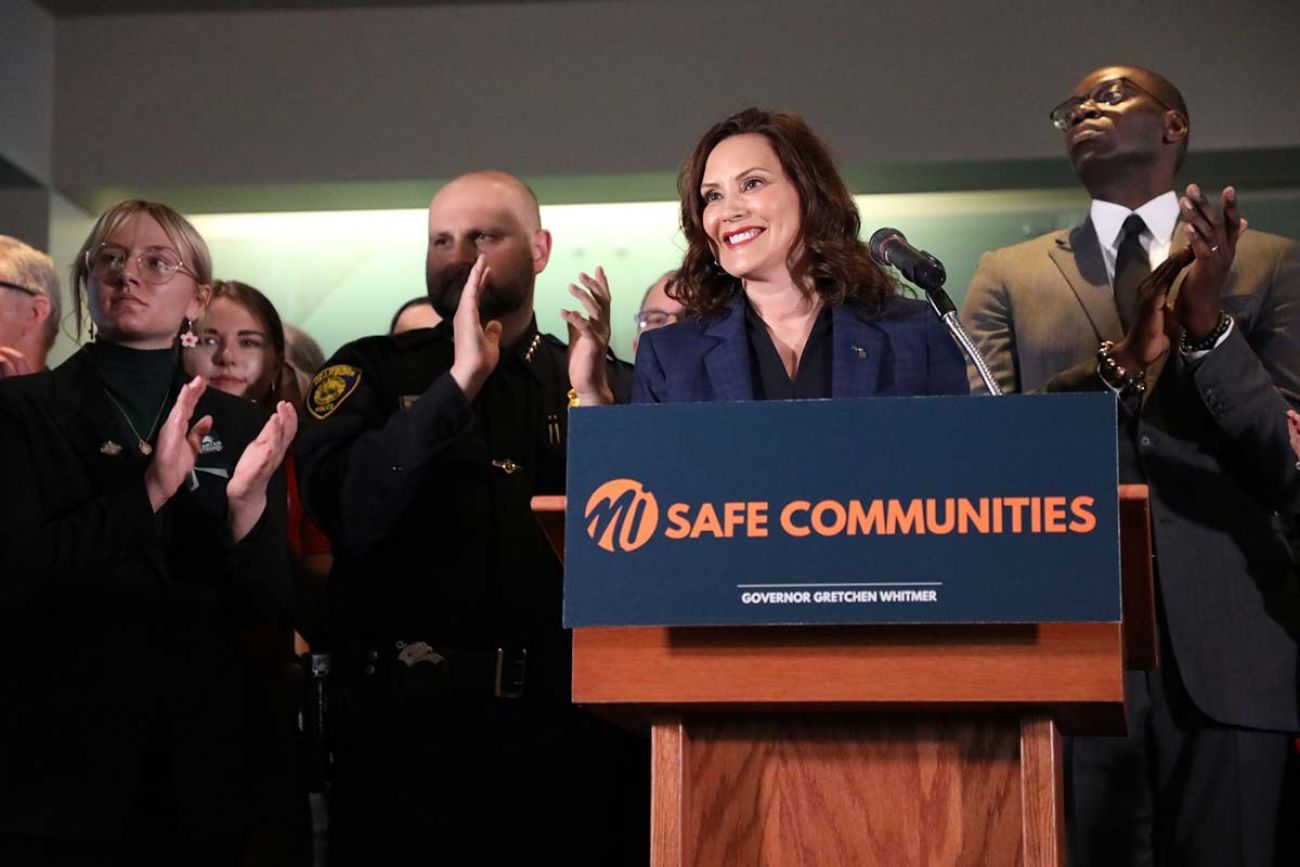 Gov. Gretchen Whitmer signing bill