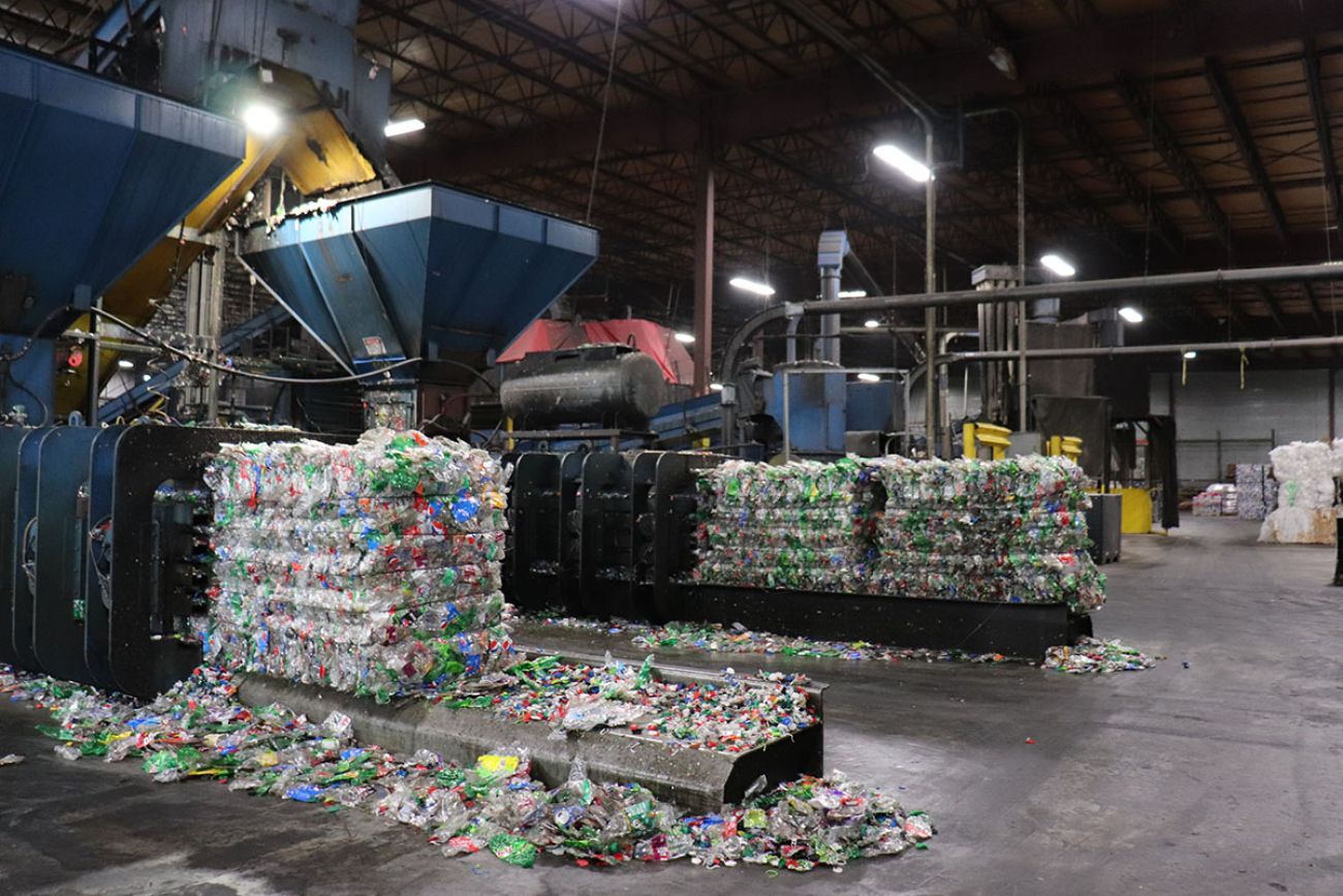 cans and bottles