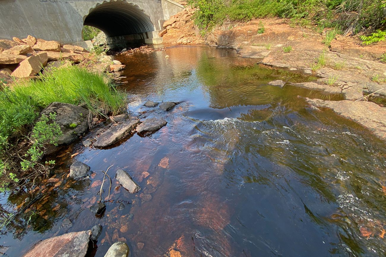 culvert for a stream