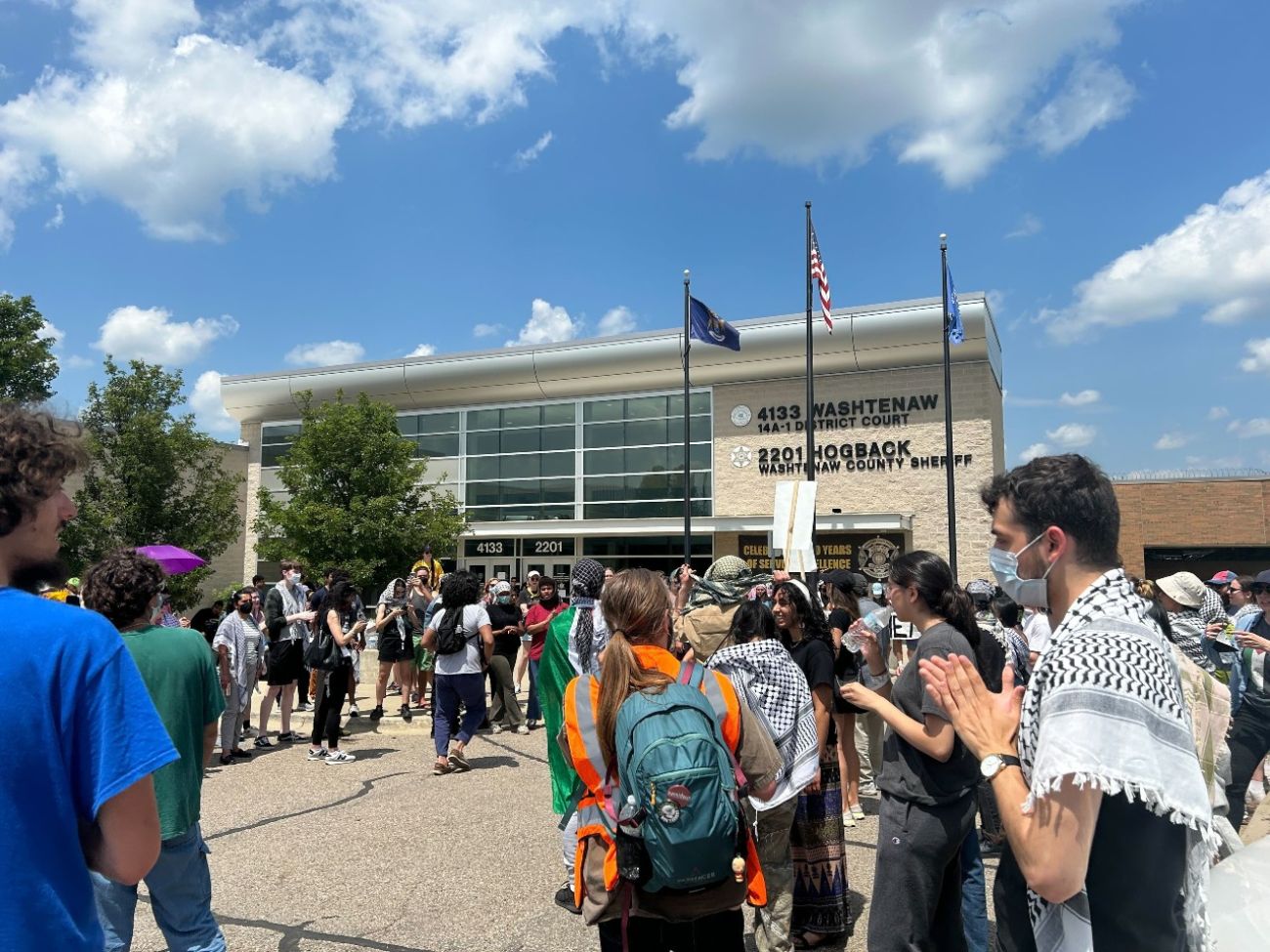 Washtenaw Sheriff building demonstration