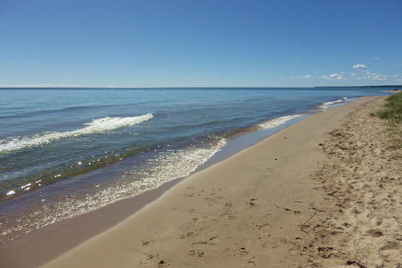 beach on a sunny day