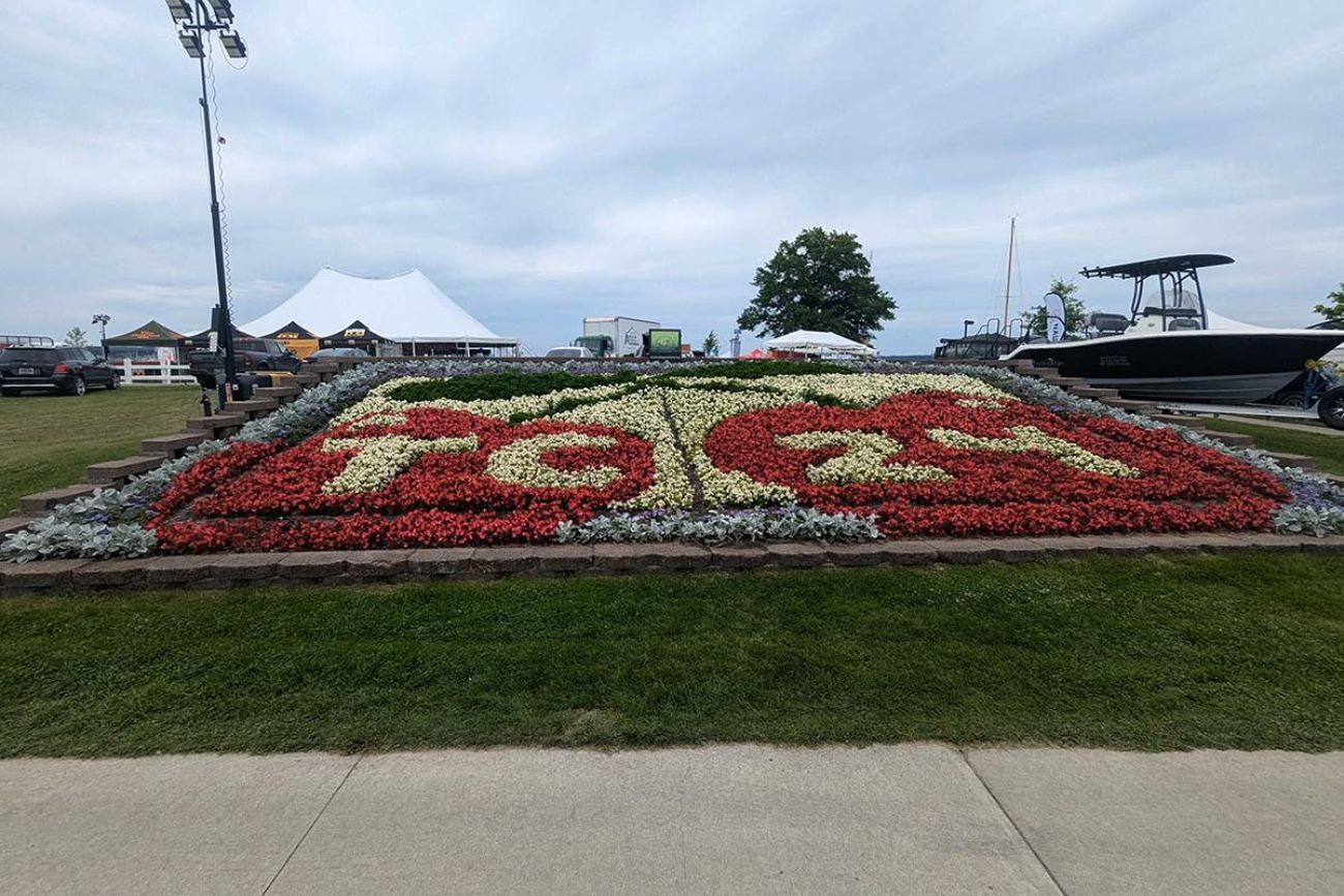 Flowers at the National Cherry Festival