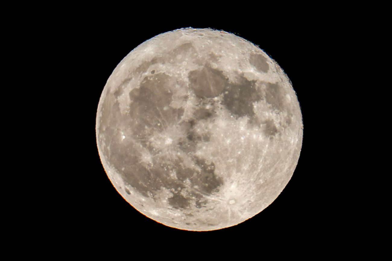 The supermoon known as “Buck Moon”, the first of four supermoons in 2023, rises over Los Angeles, Monday, July 3, 2023,