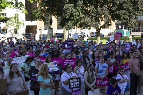 abortion rights rally