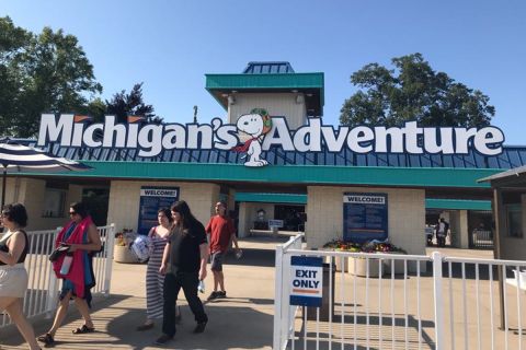 michigan adventures sign