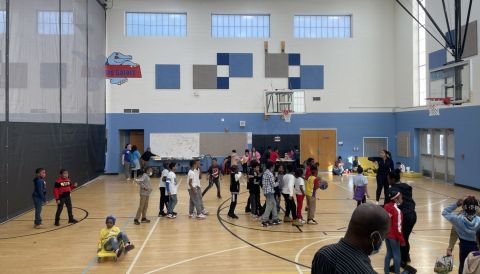 kids in the gym