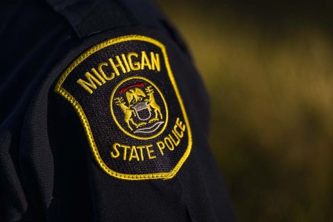 Michigan State Police patch