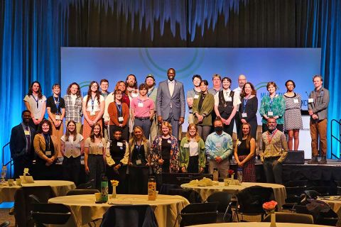 A group photo of the MI Healthy Climate Corps