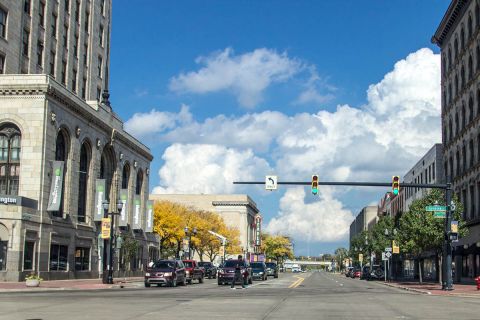 Street in Saginaw 