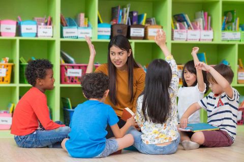 Kindergarten classroom