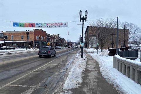 Street in Lowell