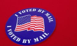 i voted by mail sticker