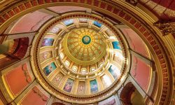 inside the state capitol