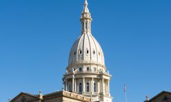 Exterior of the Michigan State Capitol Building