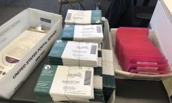 Envelopes for Michigan absentee ballots